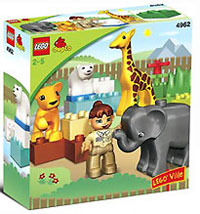 4962 Lego: Зоопарк для малышей