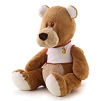 Мягкая игрушка "Медведь в майке", 23 см