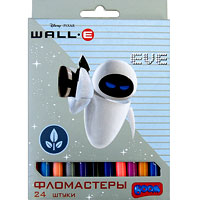 Фломастеры "WALL-E", 24 цвета