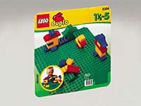2304 Lego: Зеленая строительная пластина