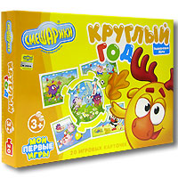 Развивающая игра "Смешарики: Круглый год"