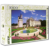 Замок Шенонсо (Франция). Пазл, 1000 элементов