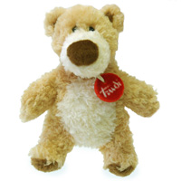 Мягкая игрушка "Медведь", цвет: бежевый, 17 см