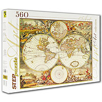 Историческая карта мира. Пазл, 560 элементов