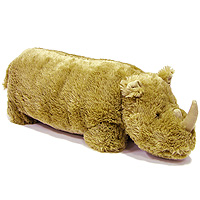 Носорог. Мягкая игрушка-подушка, 67 см x 24 см